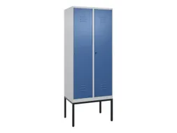 locker voor scheiding van kleding,HxBxD 2120x800x500mm,2vak