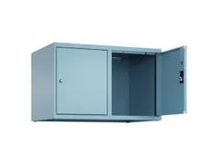 opzetkast,v. locker,2vak.,vak B 400mm,HxBxD 500x800x500mm,cilinderslot