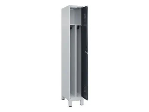 locker voor scheiding van kleding,HxBxD 1950x300x500mm,1vak