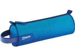 Maped Kidy Learn Concentration Etui rond met rits Blauw