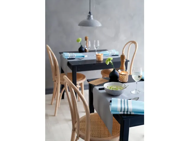 Tafelloper 0.41x24m Evolin Tete a tete Grijs 4 Stuks