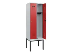 schoollocker,HxBxD 1950x600x500mm,2vak,vak B 300mm,cil.-slot