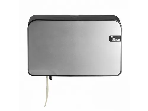 Duo Toiletrolhouder 447092 Zilver Compact max. dia 15 cm