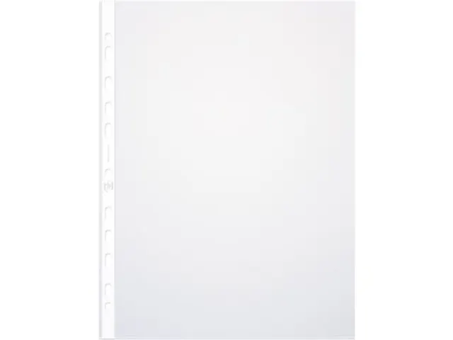 Showtas A4 Glashelder PP 11-gaats 90 Micron 100 Stuks