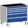 ladekast HxBxD 880x1050x650mm 5laden romp RAL7035 front RAL5010