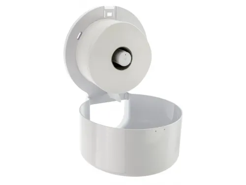 Toiletpapier dispenser Wit voor Mini Jumborol Toiletpapier