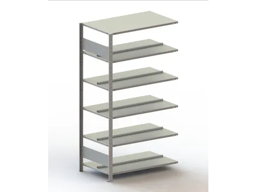 Inhaakstelling Aanbouwveld Verzinkt 1850x1006x636mm 6legborden 80kg