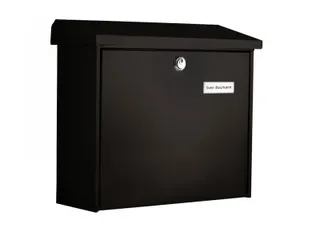 Brievenbus Comfort Zwart Staal - 1