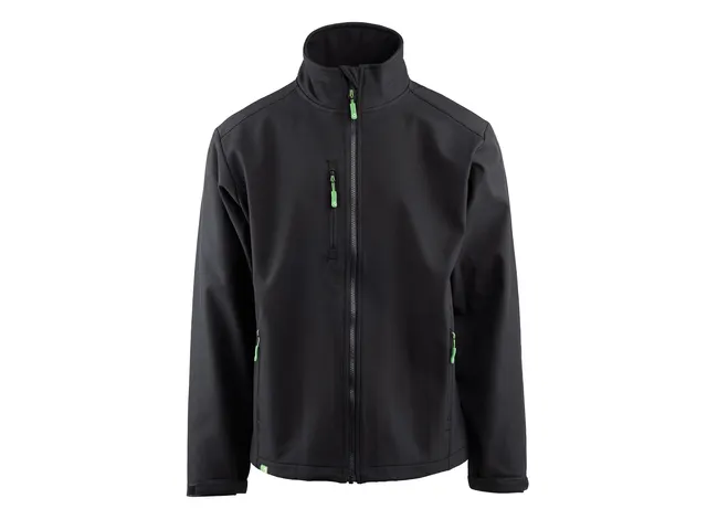 Werkjas Arco Responsible softshell zwart XL