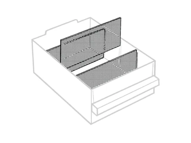 Diepteverdelers Voor Magazijnunit Hxb 85X160Mm
