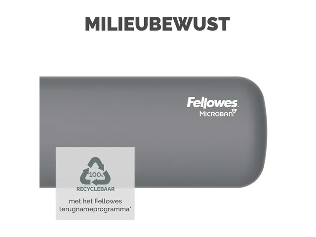 Polssteun Fellowes Breyta palm grijs 6x18cm