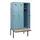 locker met bank,HxBxD 1950x900x815mm,3vak,vak B 300mm,draaigrendel