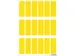 HERMA 3651 Universele etiketten 12x34mm Geel 90 stuks