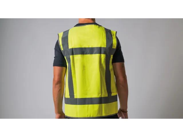 Tricorp 453019 Veiligheidsvest RWS Rits Fluo Geel maat M/L