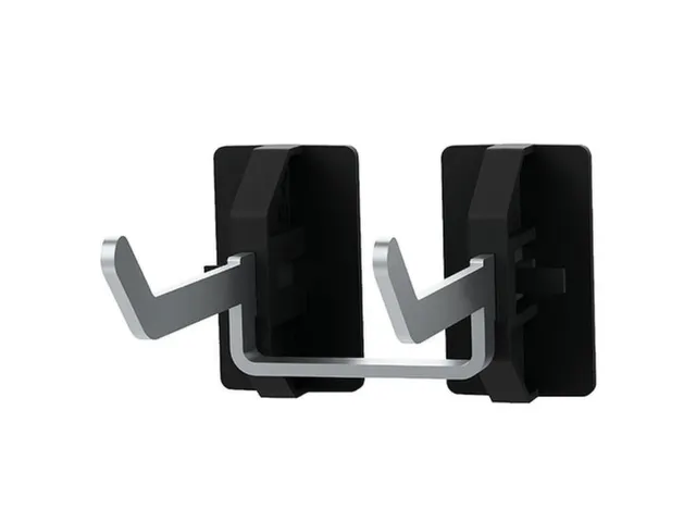 Dubbele Gereedschaphouder,V. Perfoplaat,2Haakuitvoeringen,Incl. Houder