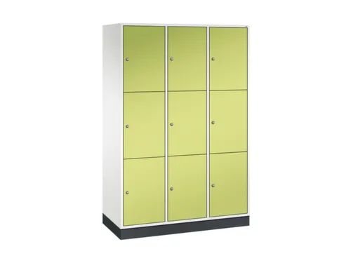 grootvolume-lockersysteem,HxBxD 1950x1220x500mm,3x3vakken,cil.-slot