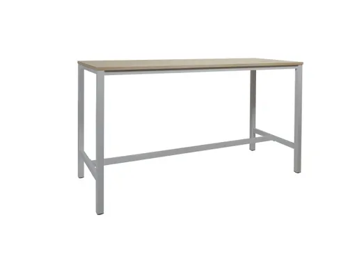 Domino Basic Statafel 180x80x110cm Robson Eiken Onderstel Alu