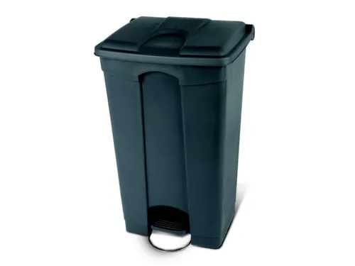 Afvalbak 90 liter HxBxD 820x412x500mm PP grijs