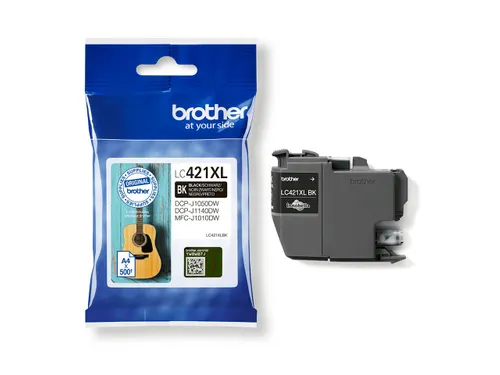 Inktcartridge Brother LC-421XLBK zwart