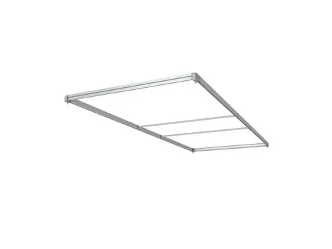 FlexFrame Modulair systeem Dak 100x250cm Zilver frame