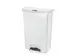 Pedaalemmer Slim Jim Step On Front Kunststof 90 Liter Wit