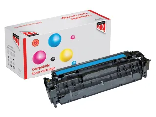 Tonercartridge Quantore alternatief tbv HP CC531A 304A blauw - 1