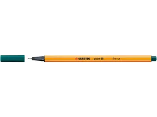 Fineliner STABILO point 88/53 turquoise groen 0.4mm - 4