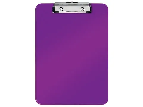 WOW klemplaat, ft A4, paars