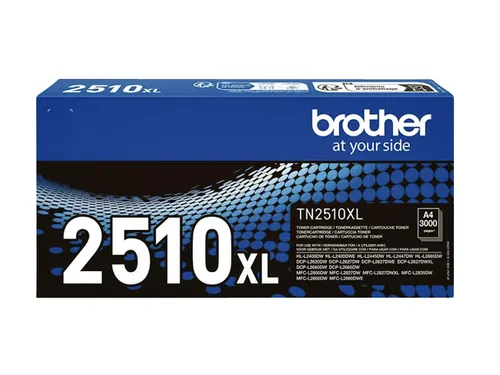 Toner Brother TN-2510XL zwart