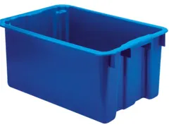 Draaistapelbak Pp Hxlxb 280X650X450Mm 60L Blauw