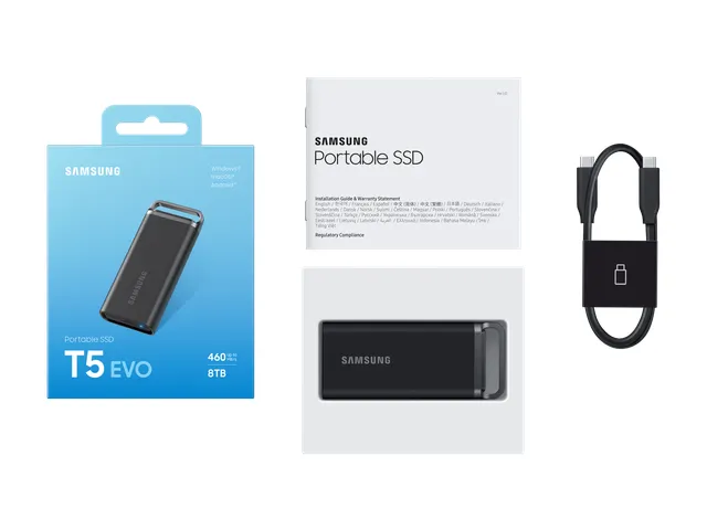SSD Externe T5 EVO USB 3.2 8To