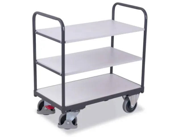 Esd-etagewagen 3 Etages 250kg 850x500mm