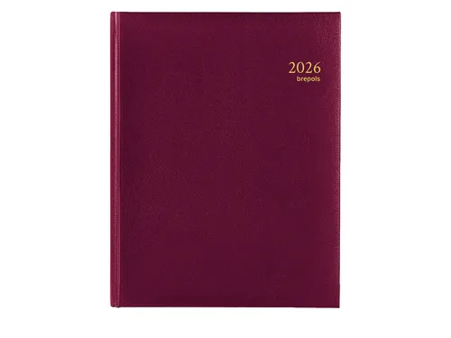 Agenda 2027 Brepols Timing Lima 7dagen/2pagina's zestalig bordeaux