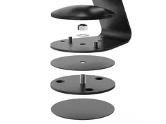 Compulocks SWBB, adapter, Houder, Zwart, Core Stand, 136,078 g