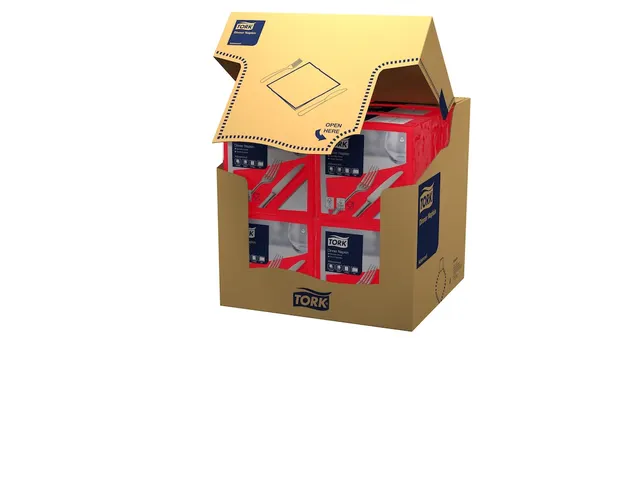 Tork 478752 Dinnerservet Advanced Rood 39x39cm