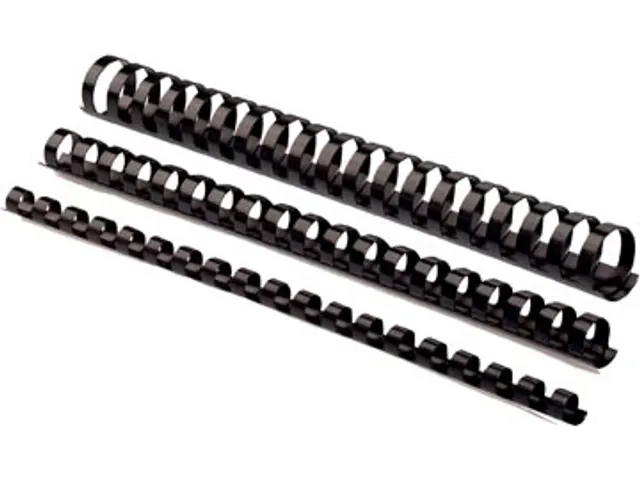Fellowes Bindruggen, Pak Van 50 Stuks, 28mm, Zwart 21-rings