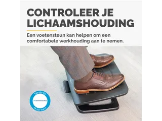 Voetensteun Fellowes Hana LT zwart - 5