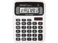 Calculator Rebell-DESK-12-RD wit-rood desktop