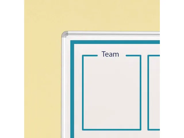 Kantelbord Whiteboard Dubbelzijdig Bedrukt 90x120cm Staal alu-profiel