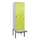 locker voor scheiding van kleding,HxBxD 2120x600x815mm,2vak