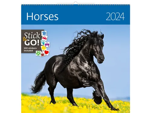 Kalender 2027 Helma 365 30x30cm paarden