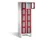 Lockerkast 1850x610x500mm 2x5 vakken Cilinderslot Poten, RAL3003