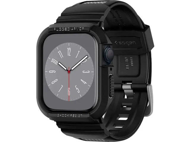 Spigen Case ACS00546 Apple Watch 5/4 40mm Rugged Armor Pro zwart