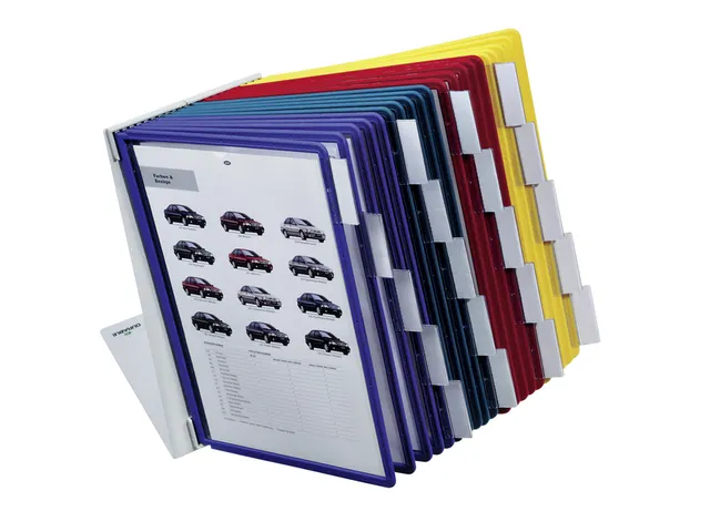 Bureaustandaard Durable Vario met 20-tassen A4 metaal