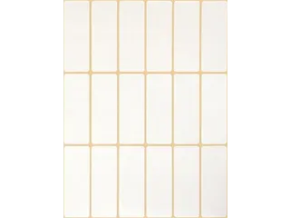 Avery Zweckform Universele Etiketten 50x19mm Wit 486 Stuks - 2