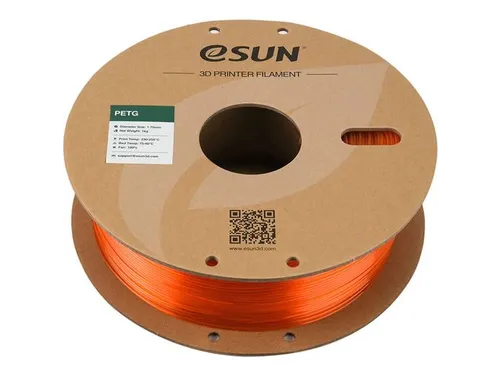 eSUN 3D printer Filament PETG 1,75mm Oranje 1kg