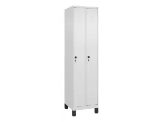 locker,HxBxD 1950x500x500mm,2vak,vak B 250mm,draaigrendel,voeten - 1