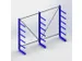 Rayonnage canitlever universel HxlxP 2000x2700x630mm 6bras (pied inclu