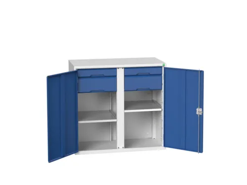 universele kast,HxBxD 1000x1050x550mm,2xStalen bodem,4lade(n)