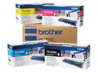 Tonercartridge Brother TN-230Y geel - 2